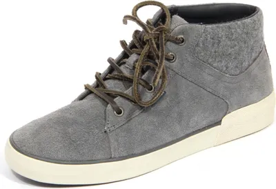 Zdjęcie produktu dla H0486 sneaker uomo TOMMY HILFIGER buty męskie zamsz/włóknina szary FM56821540