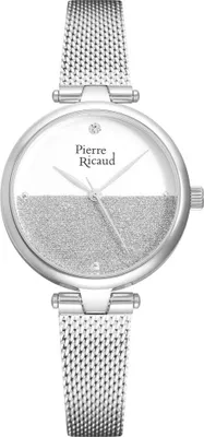 Image de Pierre Ricaud P23000.5143Q CYRKONIE montre femme argentée