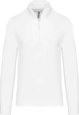 Produktbild von Kariban Herren Sweatshirt Pullover Sweat Pulli Langarmshirt Hoodie, Größe:S, Farbe:Weiß