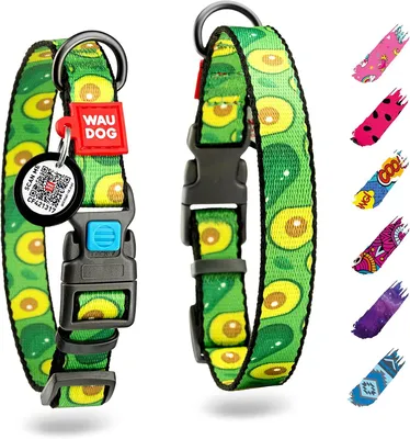 Produktbild von Nylon Hundehalsband verstellbar, für große, kleine und mittelgroße Hunde, Hundehalsband für Welpen