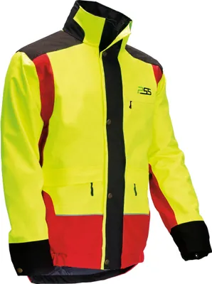 Produktbild von PSS Regenjacke wasserdicht X-treme Rain Gelb/Rot Größe XL