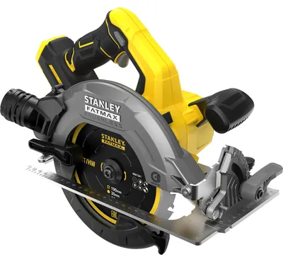 Image de V20 Scie Circulaire 190mm Brushless - Lithium 18V - Sans Batterie STANLEY FATMAX - SFMCS550B-XJ