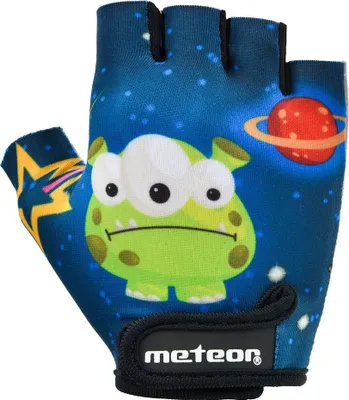 Produktbild von Meteor Kinder Fahrradhandschuhe, Bike Gel BMX Handschuh, Jungen Fahrrad-Handschuhe, Mädchen Radhandschuhe XS Cosmic