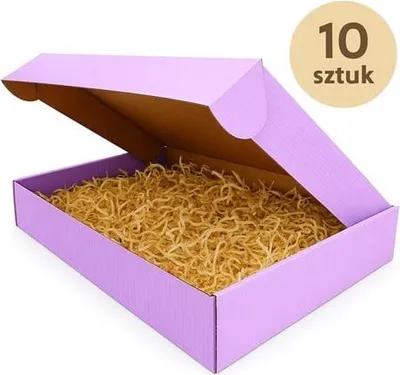 Zdjęcie produktu dla Karton Fasonowy 335x295x58mm(zew) Fioletowy Pudełko Wysyłkowe 10 szt.