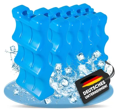 Produktbild von 6 x NEMT Sixpack Kühlakku für Flaschen und Dosen Kühlakkkus