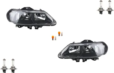 Zdjęcie produktu dla Johns, Reflektory pasujące do Renault Laguna B56/K56 05/98-03/01 Leuchtmit. Zestaw li&re