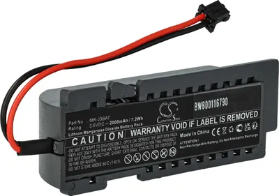 Produktbild von vhbw Batterie Ersatz für Mitsubishi MR-J3BAT für Servoverstärker (2000 mAh, 3,6 V, Li-MnO2)