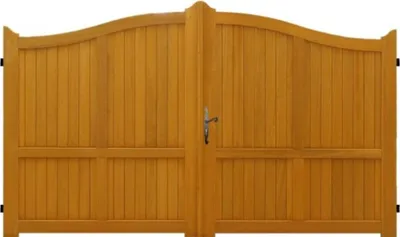 Image de Portail En Bois Plein L3m x H1,60/1,80 (sans quincaillerie)