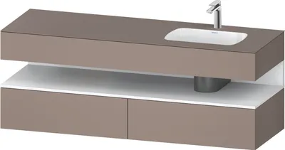 Produktbild von DURAVIT QA4796018430000 QTG EWT KWTU 1600 Wß Hgl. Be