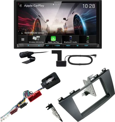 Produktbild von Kenwood DMX8021DABS Android Auto CarPlay Bluetooth Einbauset für Mazda 5 CW