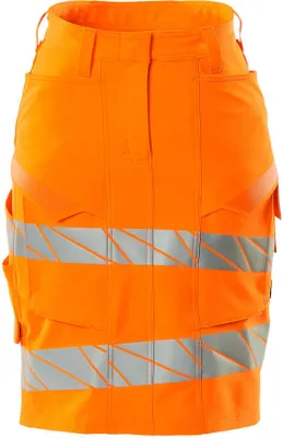 Produktbild von MASCOT 19244-711-14-C34, Rock, Frau, Orange, C34, 740 mm, Elasthan, Polyester