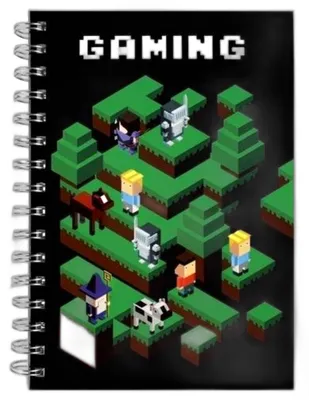 Image de Carnet de notes à spirales Gaming, A5
