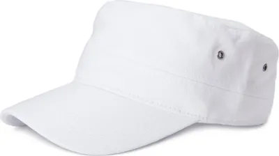 Produktbild von styleBREAKER Uni Military Cap aus Baumwoll-Canvas | Army Cap mit gebogenem Schirm | verstellbare Schirmmütze für Damen und Herren