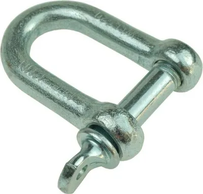 Produktbild von Schäkel Verbinder Schaekel D-Schäkel gerade M28 mm verzinkt