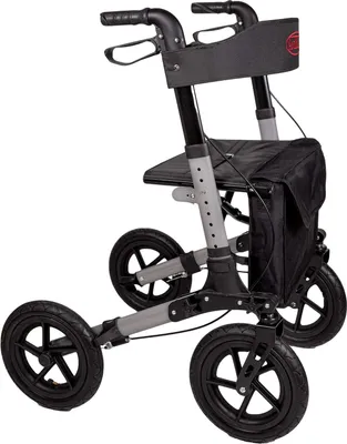 Produktbild von Reise Rollator luftbereift - 3-fach faltbar AT51036