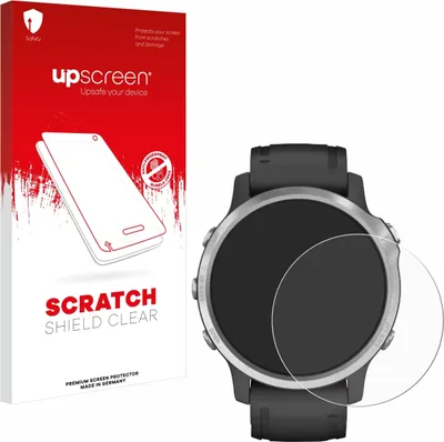 Produktbild von upscreen Schutzfolie für Garmin Fenix 6S / 6S Pro Displayschutz Displayschutzfolie Folie Klar Transparent