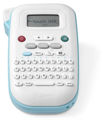 Image de brother PTN10RG1 brother P-touch PT-N10 étiqueteuse bleu, blanc