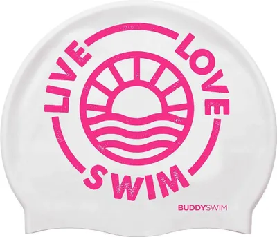 Produktbild von Buddyswim Lls2 Badekappe Rosa  Rosa One Size