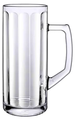 Produktbild von 6 Bierseidel Reno Optik  - geeicht Größe - 0,4L geeicht