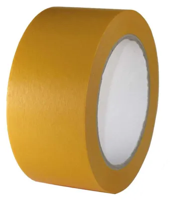 Obrázok produktu pre Vysoko výkonná maliarska páska Gold 50 mm x 50 m – presné zakrytie pre ostré okraje farieb bez zvyškov