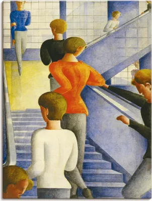 Produktbild von ARTland Leinwandbild Bauhaustreppe. 1932 Größe: 30x40 cm