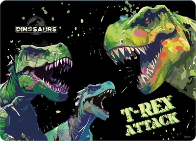 Obrázek produktu pro Dinosaurus 20 laminovaná podložka Derform