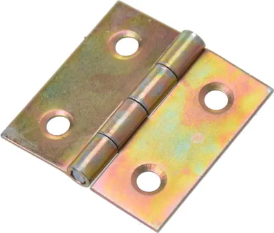 Produktbild von Aqbau® Gerollte Scharniere Halbbreite 35mm x 35mm Möbelscharniere Verzinkt 20 Stück