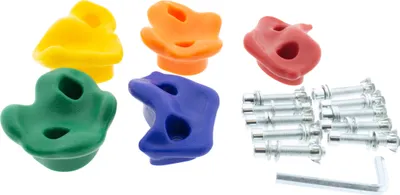 Produktbild von 5 x Klettersteine aus Kunststoff Bunt