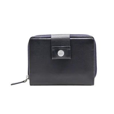 Produktbild von Maître Henau Diethilde Purse Mh9Fz 4060001399 Portmonnaie Leather Wallet Dark Blue