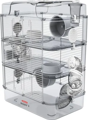 Obrázok produktu pre Zolux klietka pre škrečky, myši a muškáty RODY 3'' Trio
