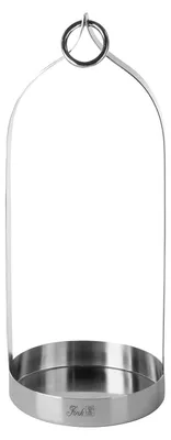 Produktbild von FINK Windlicht LONIDA - silberfarben - Edelstahl - H.36cm x B.15cm