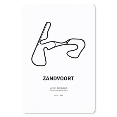 Produktbild von MuchoWow® Mauspad Mousepad Rundkurs Zandvoort - Formel 1 40x60 cm - Mousepads - Maus Mat - Pad - Mausunterlage - Schreibtisch Accesoire