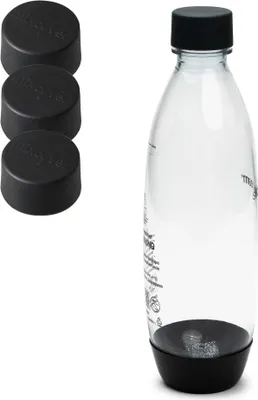 Produktbild von mixcover Ersatzdeckel passend für SodaStream PET Kunstoffflaschen 3er Set