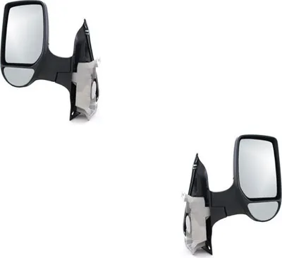 Image de Johns, Rétroviseurs extérieurs adaptables sur Ford Transit 00 01/00-05/06 Set Li. Re. noir 4503300 2C1117C718AA 4059969 4458063 4621166 4643771 YC1517683