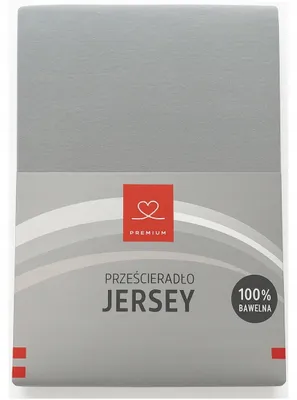 Produktbild von Textom JERSEY Spannbettlaken Premium 140x200 cm Grau