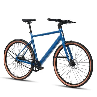 Produktbild von E-Bike Cityrad Turmali 48.5&52&58cm Ebikefür Damen und Herren 1 Gang, Heckmotor, 360 Wh, 36v großer Kapazität, nur 18,5kg, Stadtetauglich