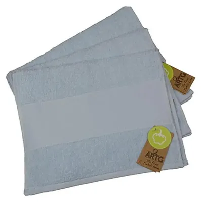 Imagen del producto de ARTG - Toalla de baño para huéspedes "Print-Me" LT3668 (talla única) (azul claro)