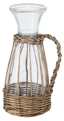 Produktbild von Karaffe aus Glas VENUTO, geflochtener Griff, 500 ml