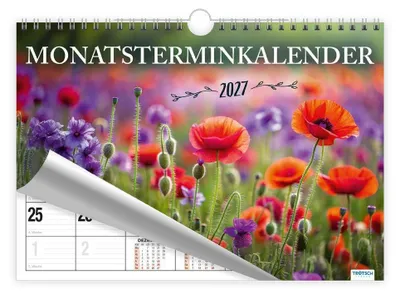 Produktbild von TRÖTSCH - Monatsterminer Montasterminkalender mit Fotocover 2027