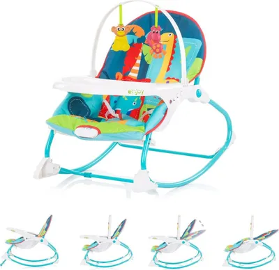 Produktbild von Chipolino Enjoy Babywippe mit Musik und beruhigenden Vibrationen Multicolour