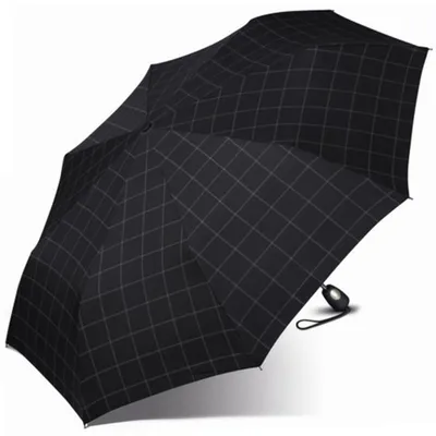 Produktbild von Esprit Taschenschirm Gents Mini Tecmatic 50353 Regenschirm Schwarz