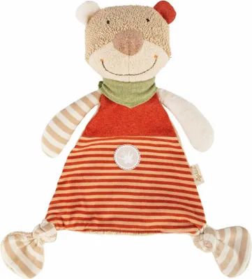 Produktbild von SIGIKID Sigikid Schnuffeltuch Bär braun Vanill