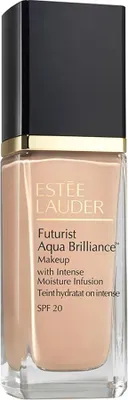 A product shot of Estee Lauder Futurist Aqua Brilliance Makeup.