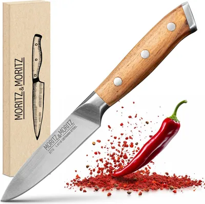 Obrázek produktu pro Moritz & Moritz nůž na okrajování 9cm ostrá čepel, malý nůž na ovoce
