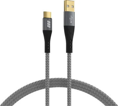 Produktbild von EFB USB-A auf USB-C Kabel 60W QC 3A 3m grau
