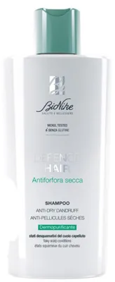 Produktbild von BioNike, Defense Hair Dry Antischuppen, Haarshampoo, Antischuppen und entschlackend, 200 ml