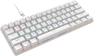 Obrázek produktu pro Kompaktní mechanická herní klávesnice 60 % s RGB podsvícením
