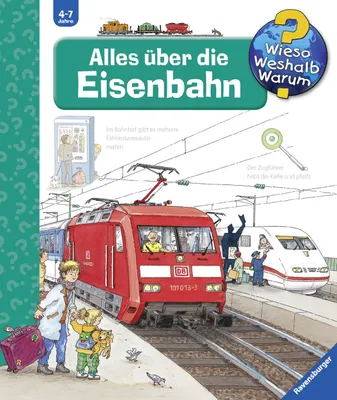 Produktbild von Wieso? Weshalb? Warum? - Alles über die Eisenbahn