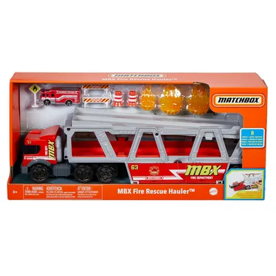 Obrázek produktu pro Matchbox - Požární auto s transportérem