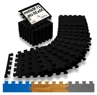 Produktbild von Bodenschutzmatte Set 21 Stück 30x30x1 cm
